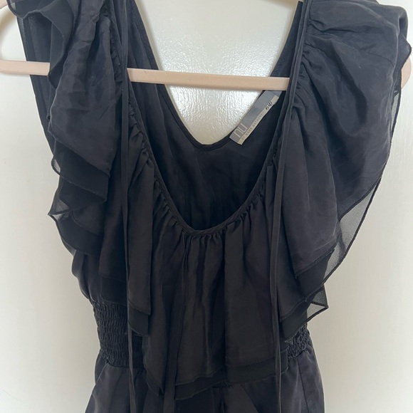 NU by Mark Anthony Black ruffle dress - Picture 3 of 3